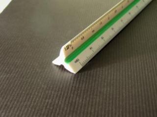 Poměrové pravítko plastové LENIAR 30 cm  (technické pomůcky )