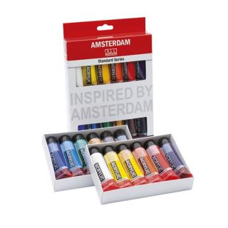 Sada akrylových barev AMSTERDAM Standard Series 12 x 20 ml (sada akrylových barev Royal Talens)