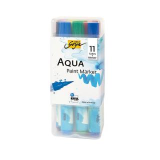 Sada akvarelových popisovačů Aqua Solo Goya Powerpack / 11 + 1 ks (Sada akvarelových popisovačů Aqua Solo Goya Powerpack )
