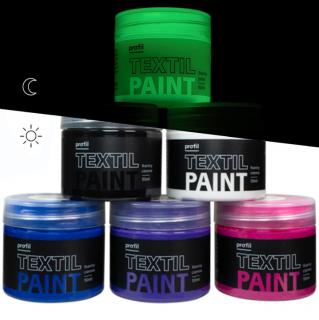 Sada barev na tmavý textil Profil - Galaxy 6 x 50 ml (Set hobby barev na textil)