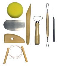 Sada hrnčířských nástrojů Royal &amp; Langnickel / 8 dílná (nástroje na keramiku)