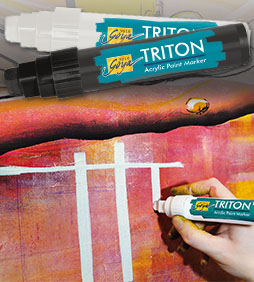 SOLO GOYA TRITON Akrylová fixa 15.0 - různé barvy  (umělecké potřeby )