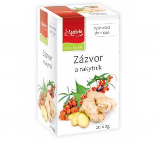 Apotheke Zázvor a rakytník 20x2g