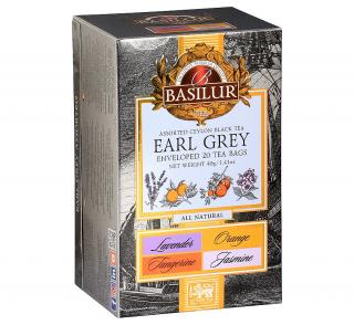 Basilur All Natural Earl Grey Assorted Black 20