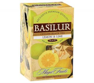 Basilur Magic Lemon Lime Black 25x2g