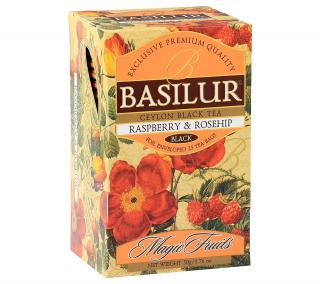 Basilur Magic Raspberry & Rosehip Black 25x2g