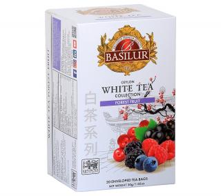 Basilur White Tea Forest Fruit 20x1,5 g