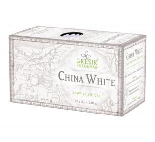 Bílý čaj China White 20 x 2 g GREŠÍK