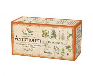 Bylinný čaj Anticholest 20x1,5 g GREŠÍK