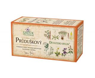 Bylinný čaj Průduškový 20x1,3 g GREŠÍK