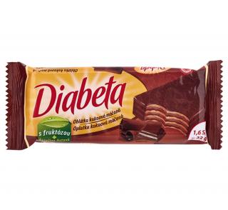 Diabeta Oplatka kakaová celomáčené 32 g PLH