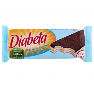 Diabeta Oplatka s mléčnou náplní polomáčená 45 g PLH