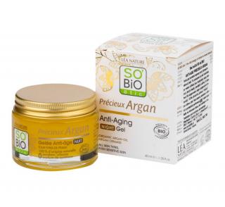 Gel noční Anti-age Argan 50 ml SO´BIO