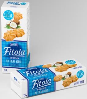 Křehké sušenky s kokosem 150 g FITOLA