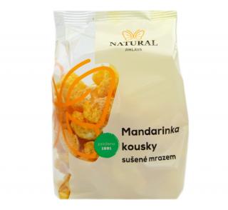 Mandarinka kousky mrazem sušené 50 g NATURAL J.