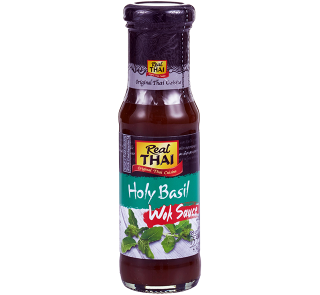 Omáčka Holy Basil Wok 135 ml REAL THAI (expirace 29.07.2022)