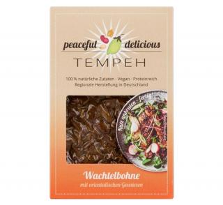 Peaceful delicious Tempeh z fazolí Pinto s orientálním kořením 200 g Bio