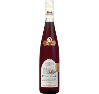 Pohádkové víno červené polosuché 0,7 l ANNOVINO
