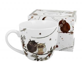 Porcelánový hrnek 460 ml Charming owls