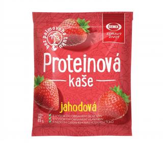 Proteinová kaše jahodová 65 g SEMIX