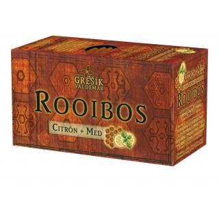 Rooibos Citrón & Med 20x1,5 g GREŠÍK