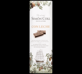 Simón Coll mléčná 32% čokoláda 25 g