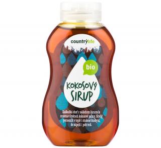 Sirup kokosový 250 ml Bio Countrylife