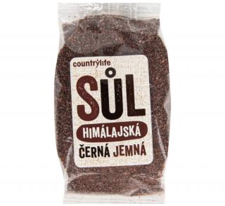 Sůl černá jemná 250 g COUNTRY LIFE