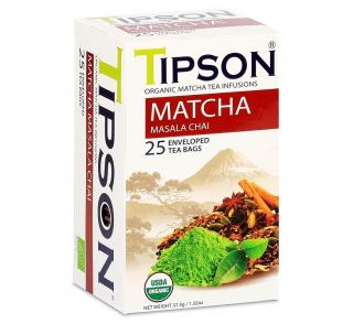 Tipson Bio Matcha Masala Chai 25 (expirace 07.09.2022)