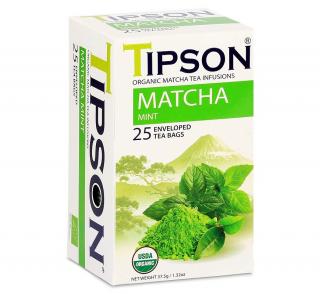 Tipson Bio Matcha Mint 25 (expirace 22.04.2022)