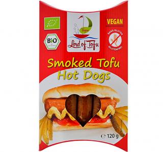 Uzené hot dogs vegan 120 g Bio Lord of Tofu