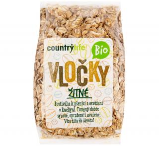 Vločky žitné 250 g BIO COUNTRY LIFE