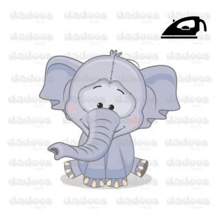 Nažehlovací obrázek Slon