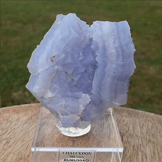 Chalcedon z Rumunska 67x60mm