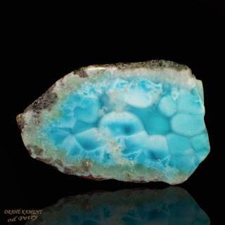 Larimar z Dominikánské republiky 120x80mm