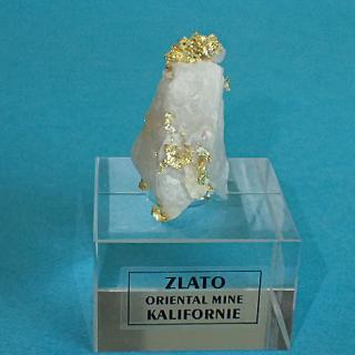 Zlato z USA  28x15mm