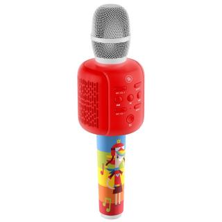 Karaoke mikrofon GoGEN DÉČKO MIKROFON, červený