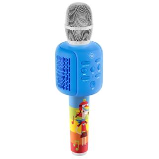 Karaoke mikrofon GoGEN DÉČKO MIKROFON, modrý
