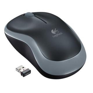 Logitech Wireless Mouse M185 / optická / 3 tlačítka / 1000dpi Barva: šedá