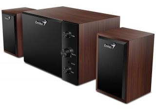 Reproduktory Genius SW-2.1 350 - hnědé