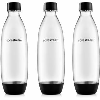 SodaStream láhev TriPack SOURCE/PLAY 1l černá