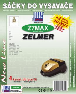 ZELMER Filtr Jolly MAX Z 7 (4ks) do vysav.