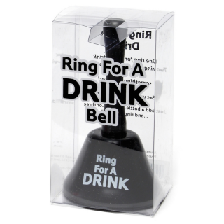 Ring for a drink černý, zazvoň si pro drink