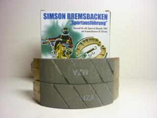 Brzdové čelisti Simson S51, SR50 - TUNING