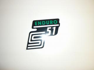 Samolepka Simon S51 Enduro - zelená