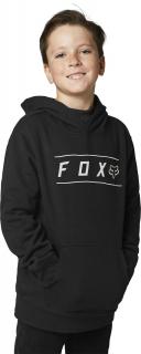 Dětská mikina Fox Racing Youth Pinnacle Po Fleece Black/White Velikost: YL