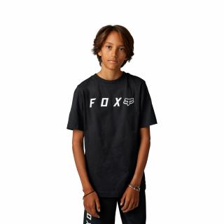 Dětské triko Fox Yth Absolute Ss Tee - Black Velikost: YL