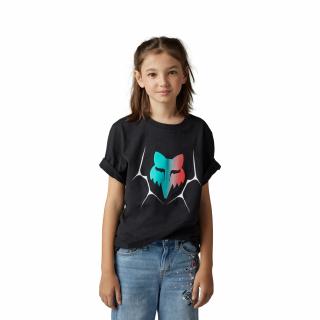 Dětské triko Fox Yth Syz Ss Tee - Black Velikost: YS