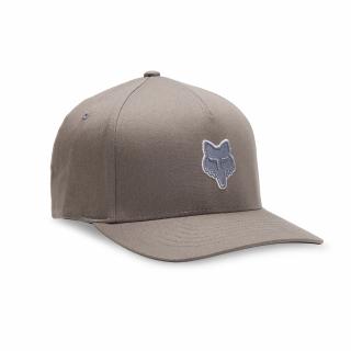 Pánská kšiltovka Fox Fox Head Flexfit Hat - Steel Grey Velikost: S/M