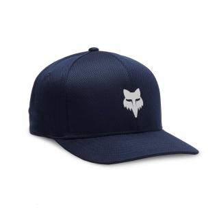 Pánská kšiltovka Fox Fox Head Tech Flexfit Hat - Midnight Velikost: L/XL